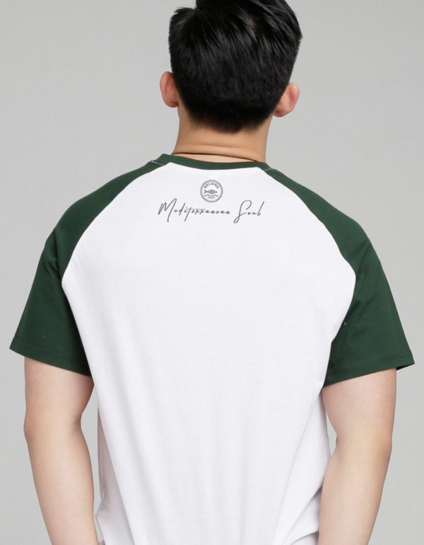 Camiseta Camaleón baseball forest chico