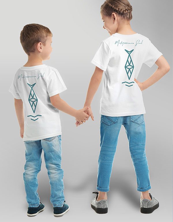 Camiseta Totem básica kids
