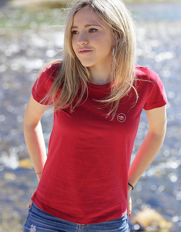 Camiseta Vintage red chica