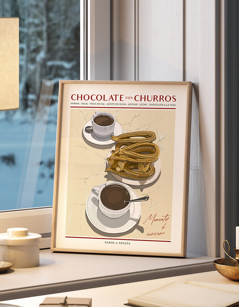 CHOCOLATE CON CHURROS